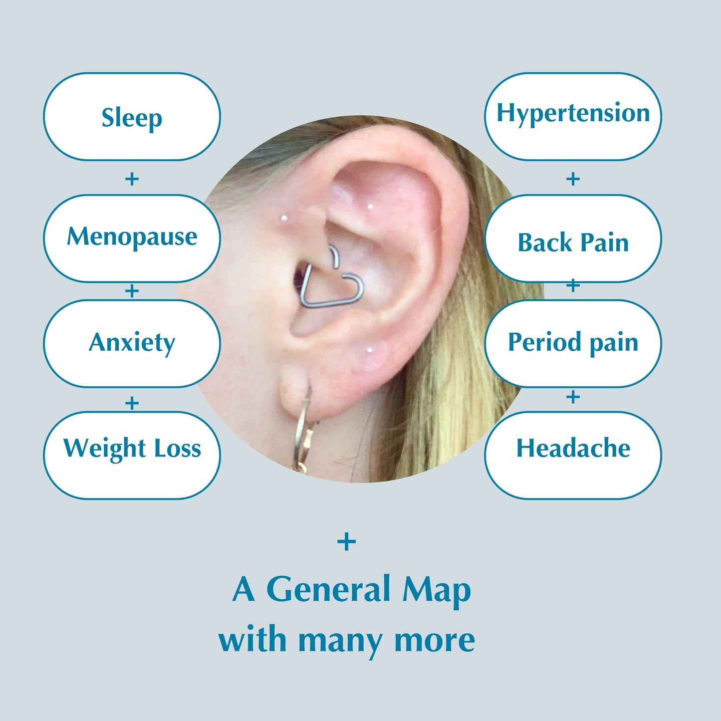 40 Piece Silver or Gold Plated Acupressure Ear Seed Kit + Ebook Application Guide | Holistic Healing | Health & Wellbeing | Wellness